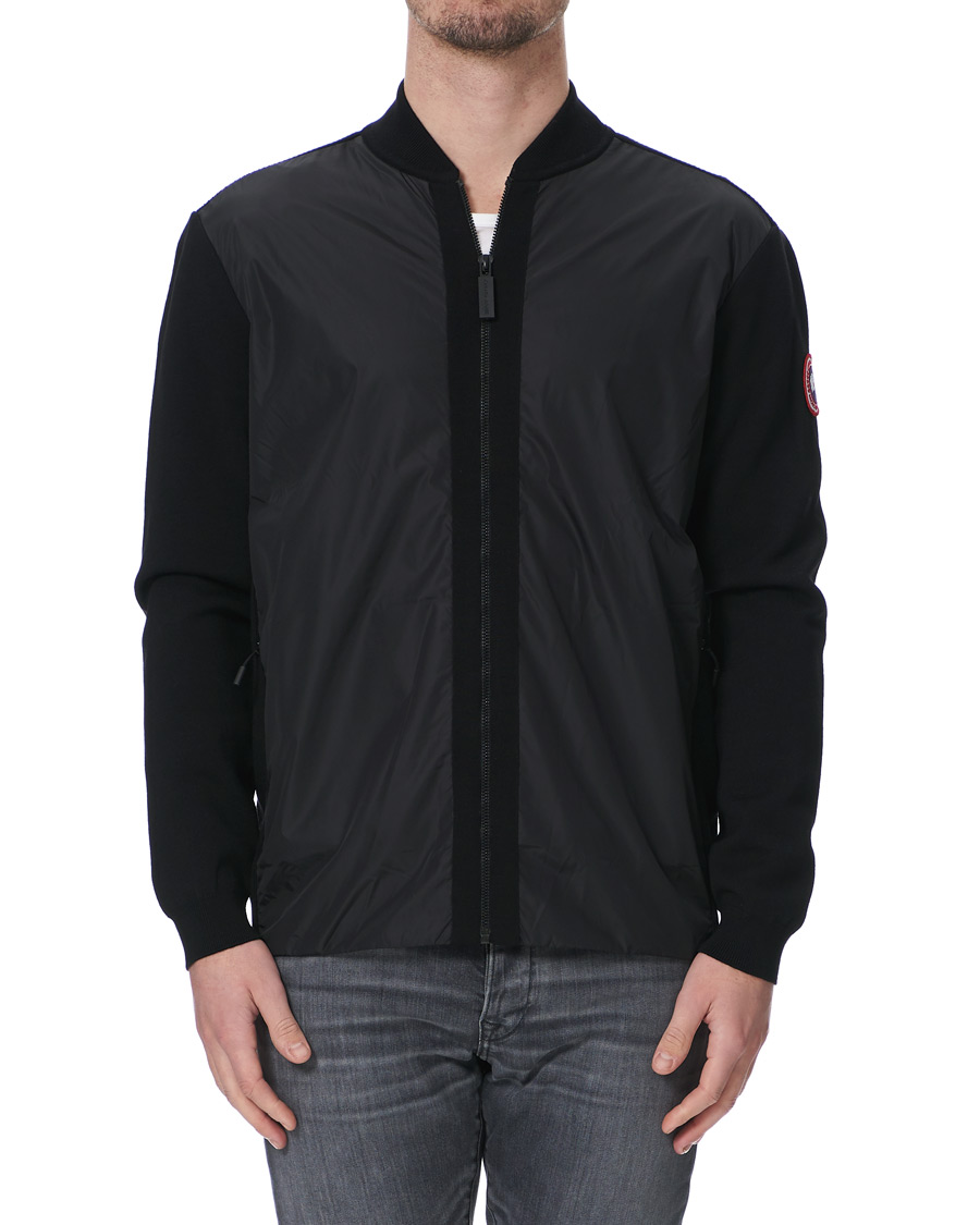 Heren | Truien | Canada Goose | Windbridge Full Zip Sweater Black