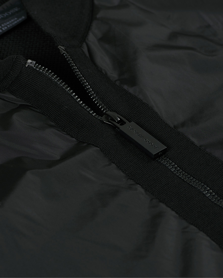 Heren | Truien | Canada Goose | Windbridge Full Zip Sweater Black