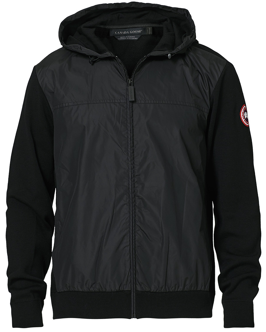 Heren | Truien | Canada Goose | Windbridge Full Zip Hoodie Black