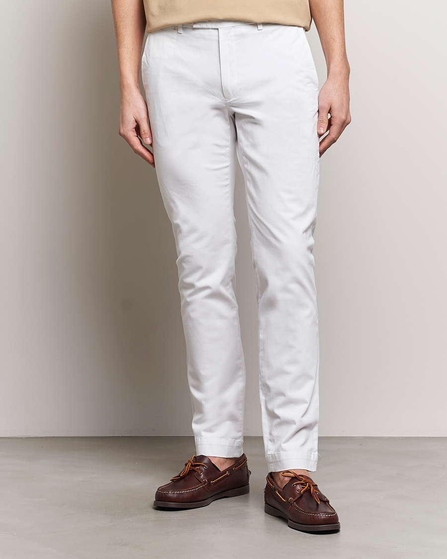 Heren | Smart casual | Polo Ralph Lauren | Slim Fit Stretch Chinos White