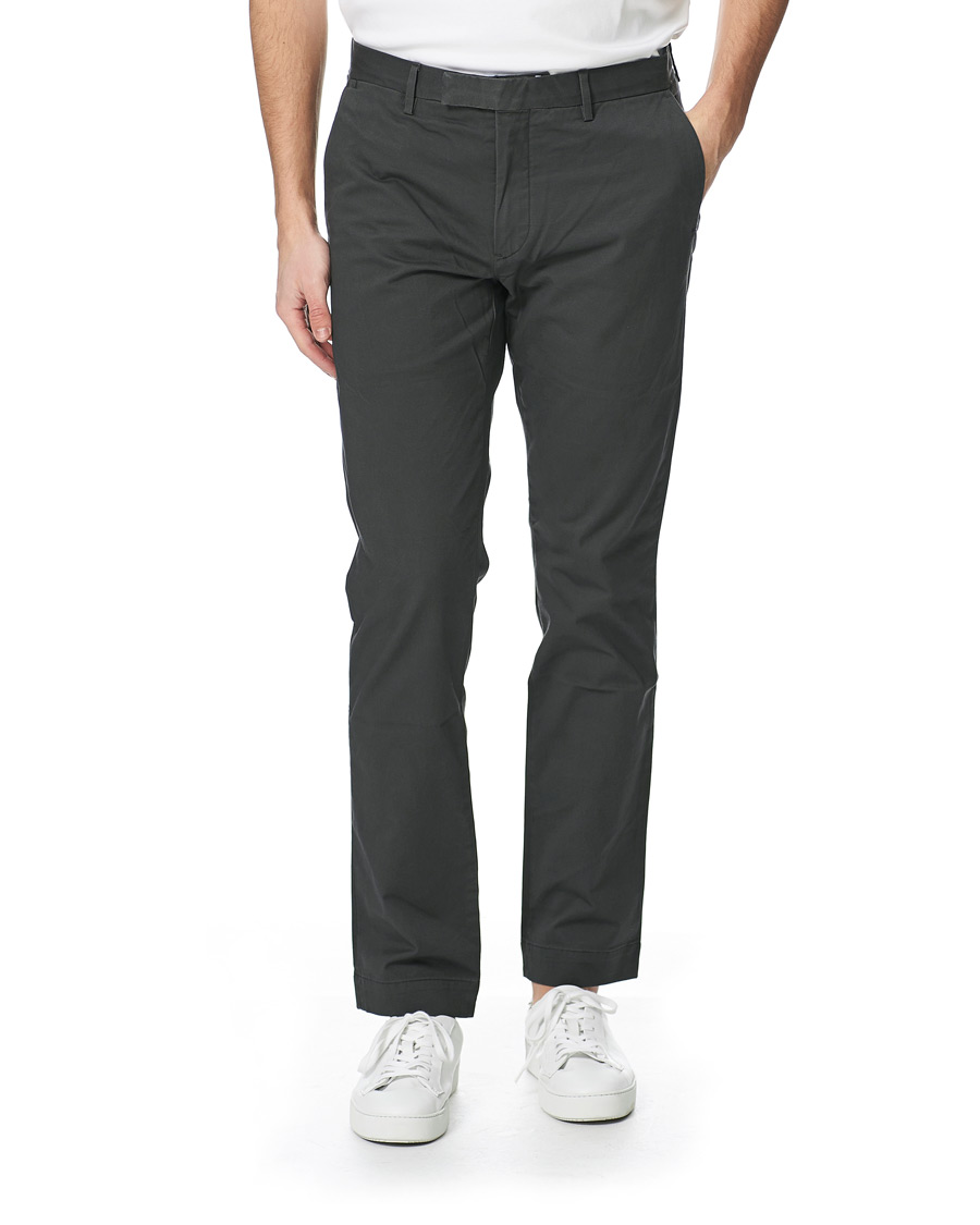 Heren | Broeken | Polo Ralph Lauren | Slim Fit Stretch Chinos Black Mask