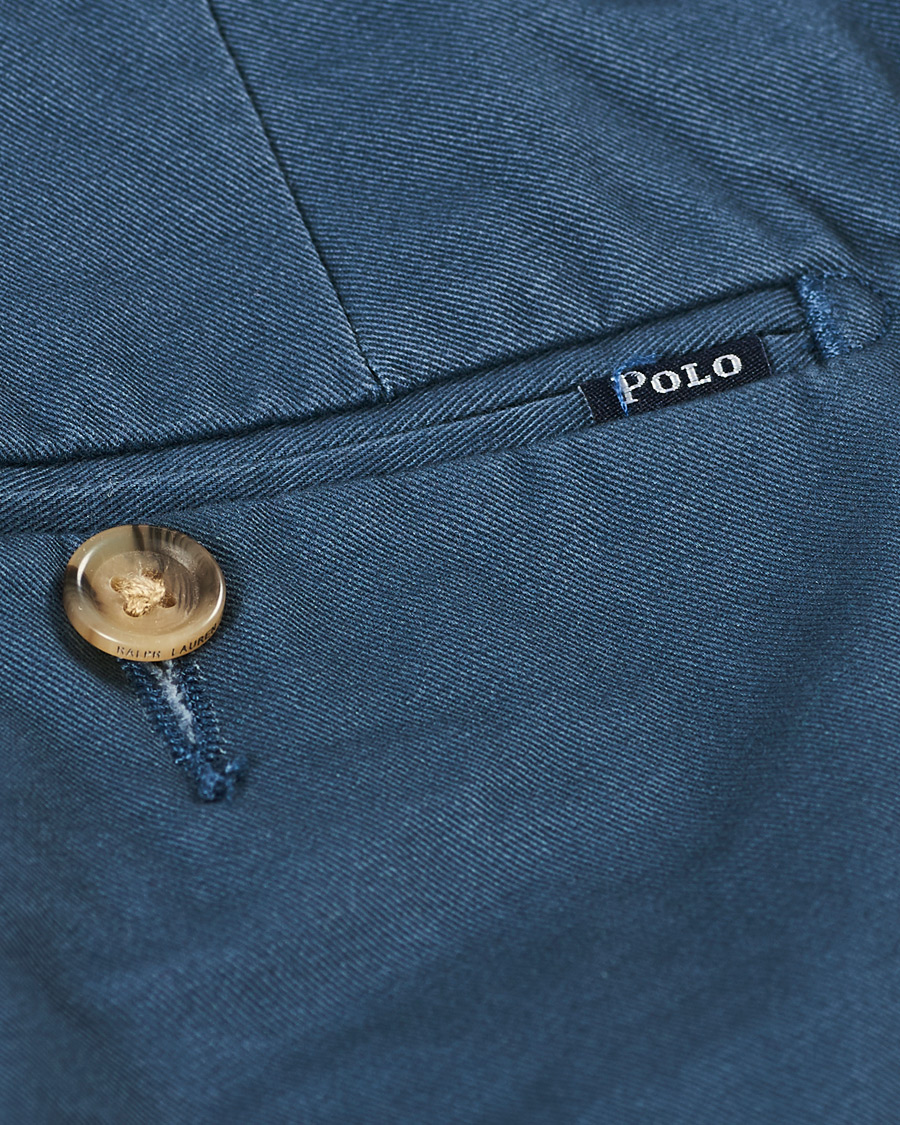 Heren | Korte broek | Polo Ralph Lauren | Tailored Slim Fit Shorts Blue Corsair