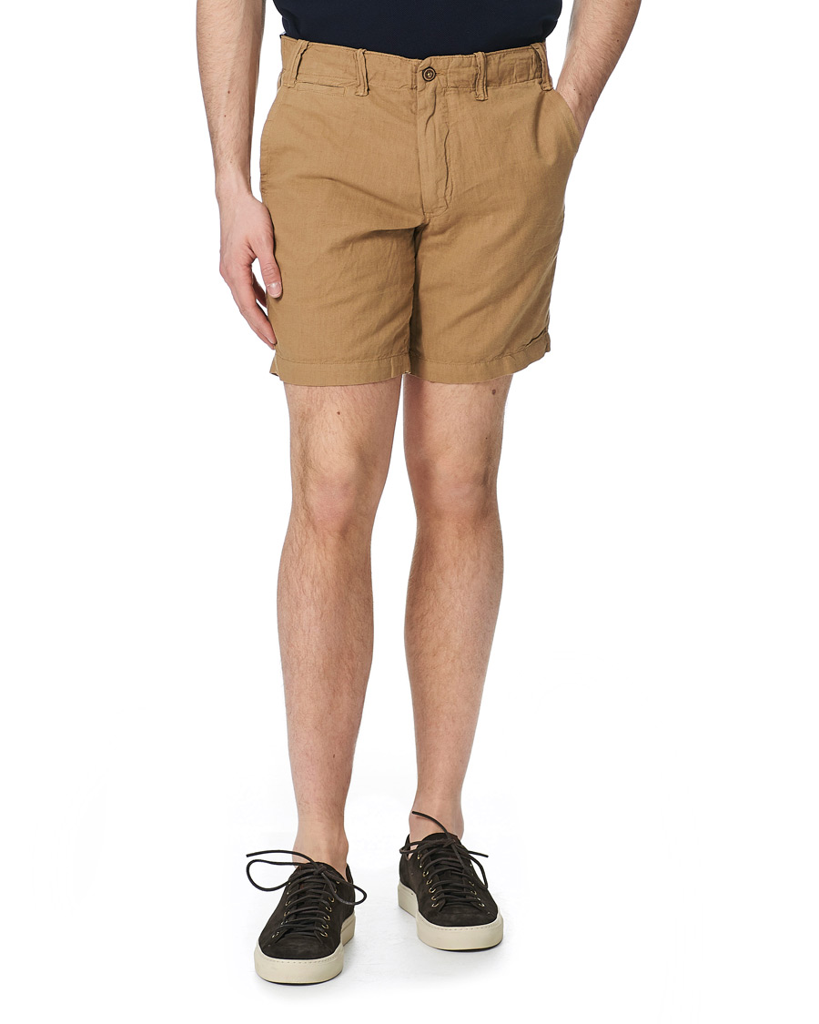 Heren | Korte broek | Polo Ralph Lauren | Cotton/Linen Shorts Luxury Tan