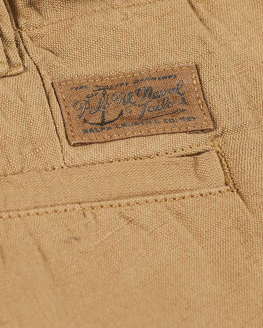 Heren | Korte broek | Polo Ralph Lauren | Cotton/Linen Shorts Luxury Tan