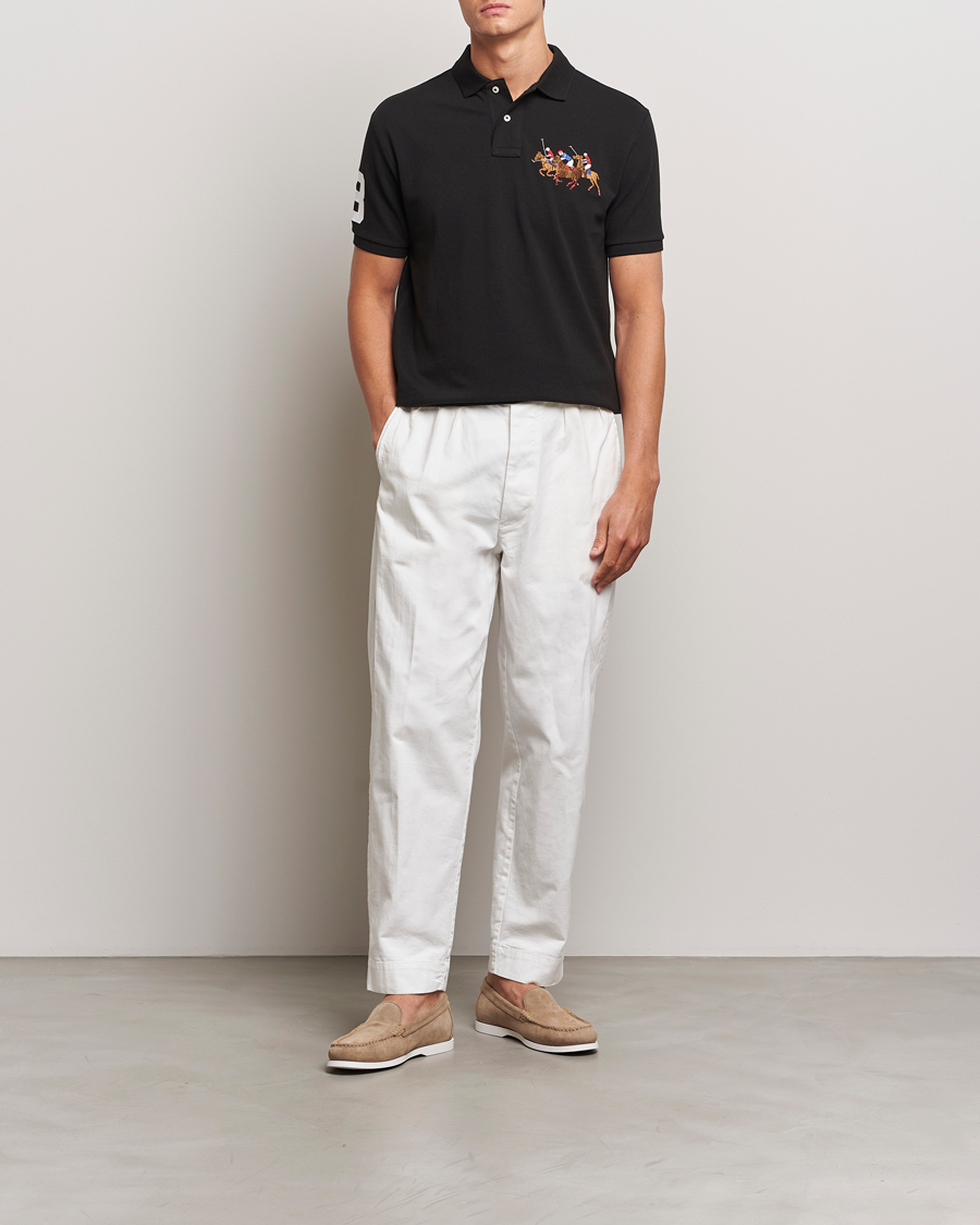 Heren | Polo's | Polo Ralph Lauren | Custom Slim Fit Match Club Polo Black