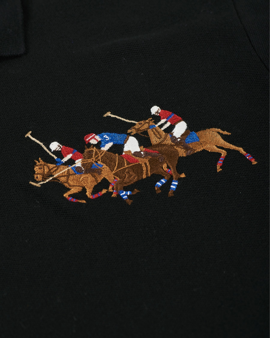 Heren | Polo's | Polo Ralph Lauren | Custom Slim Fit Match Club Polo Black