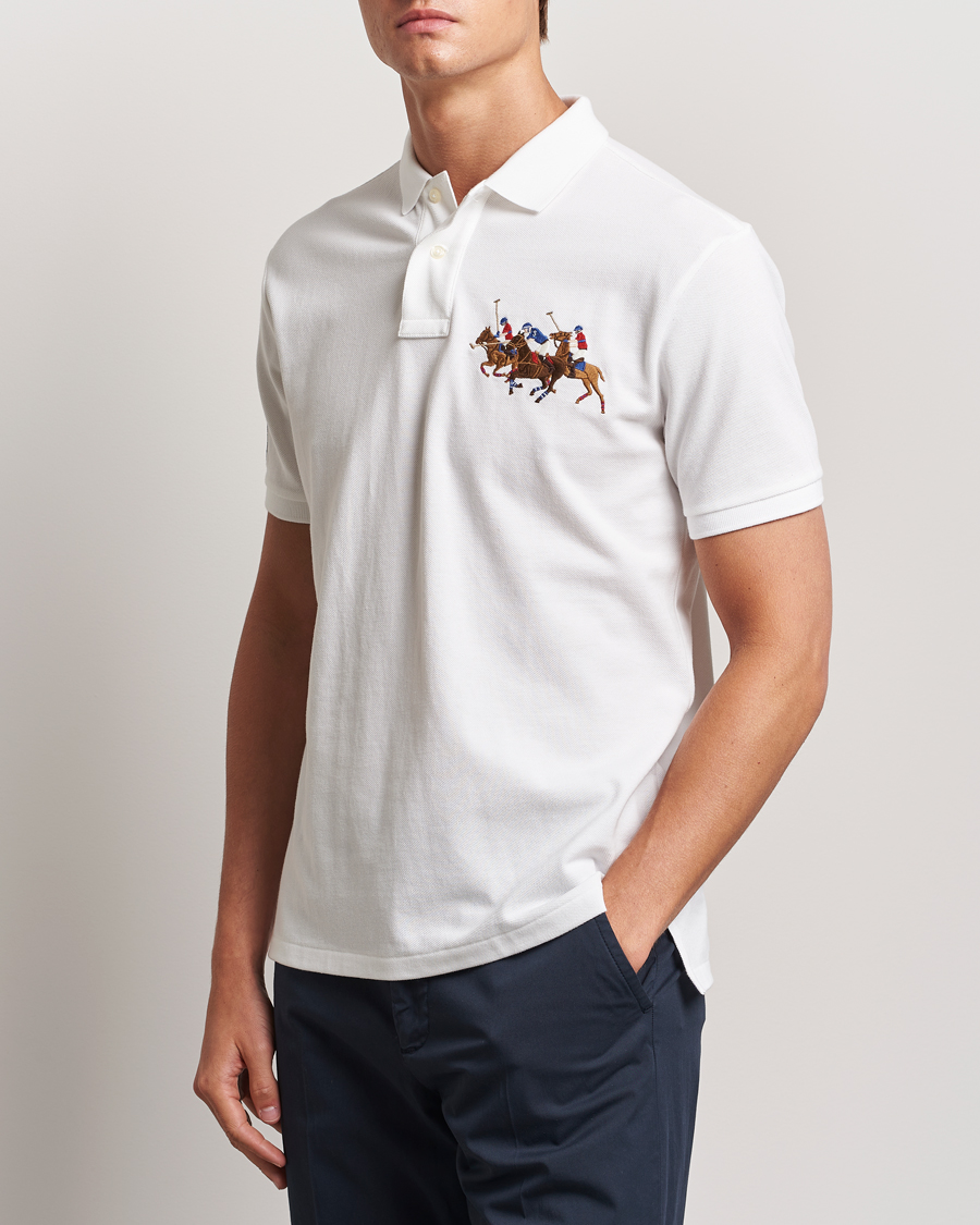 Heren |  | Polo Ralph Lauren | Custom Slim Fit Match Club Polo White