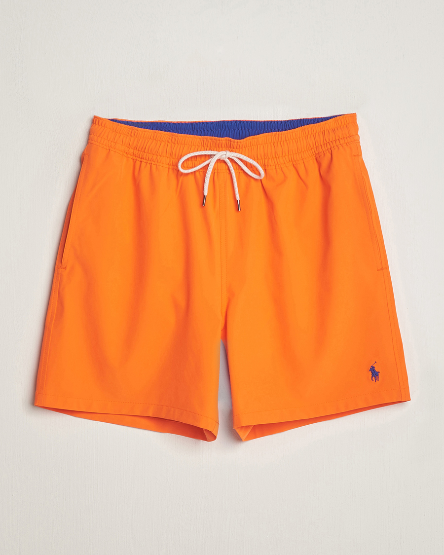 Heren | Zwembroek | Polo Ralph Lauren | Recycled Traveler Boxer Swimshorts Sailing Orange