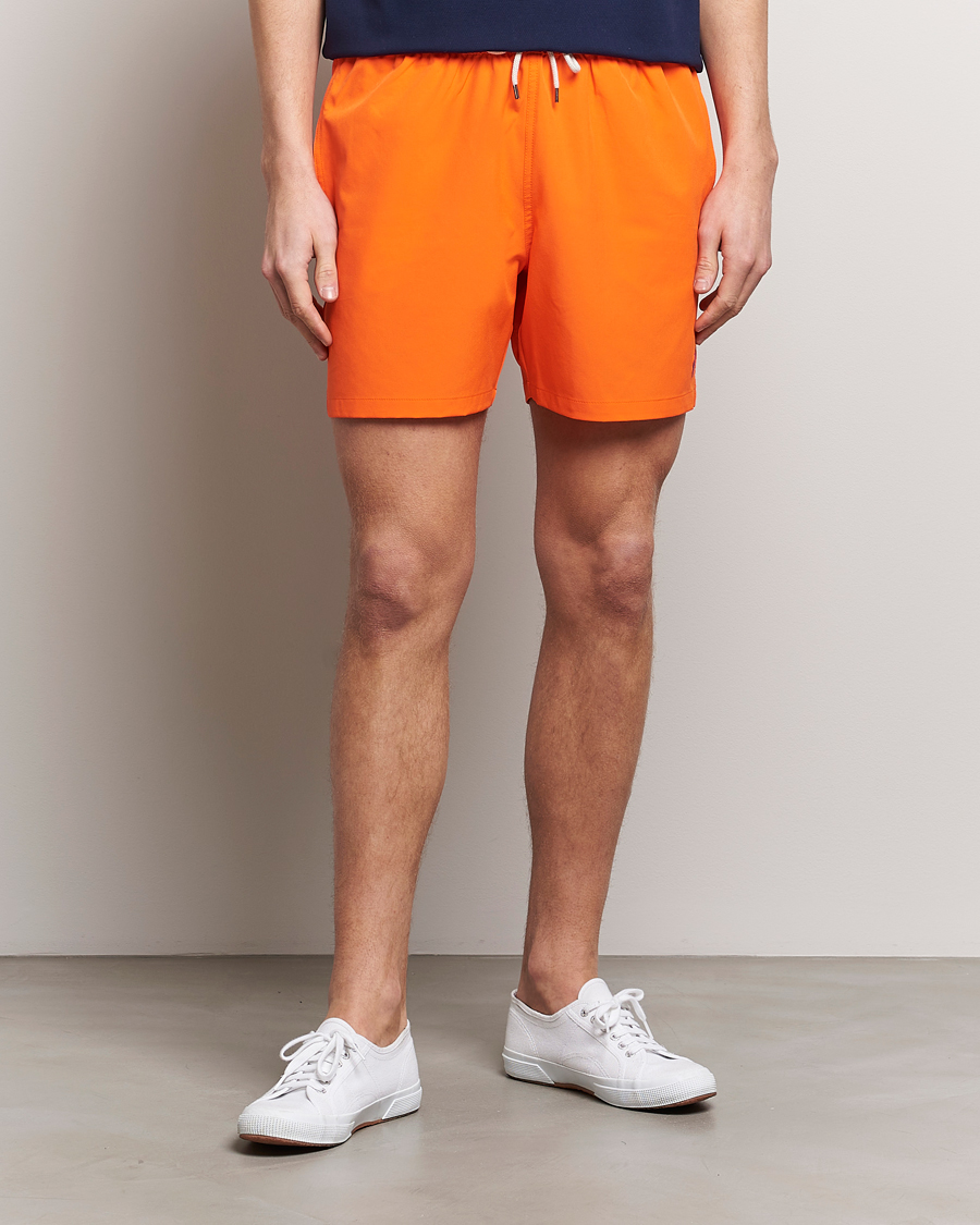 Heren | Zwembroek | Polo Ralph Lauren | Recycled Traveler Boxer Swimshorts Sailing Orange