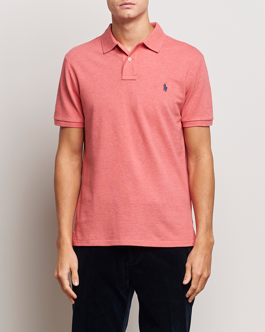 Heren | Polo's | Polo Ralph Lauren | Custom Slim Fit Polo Highland Rose Heather