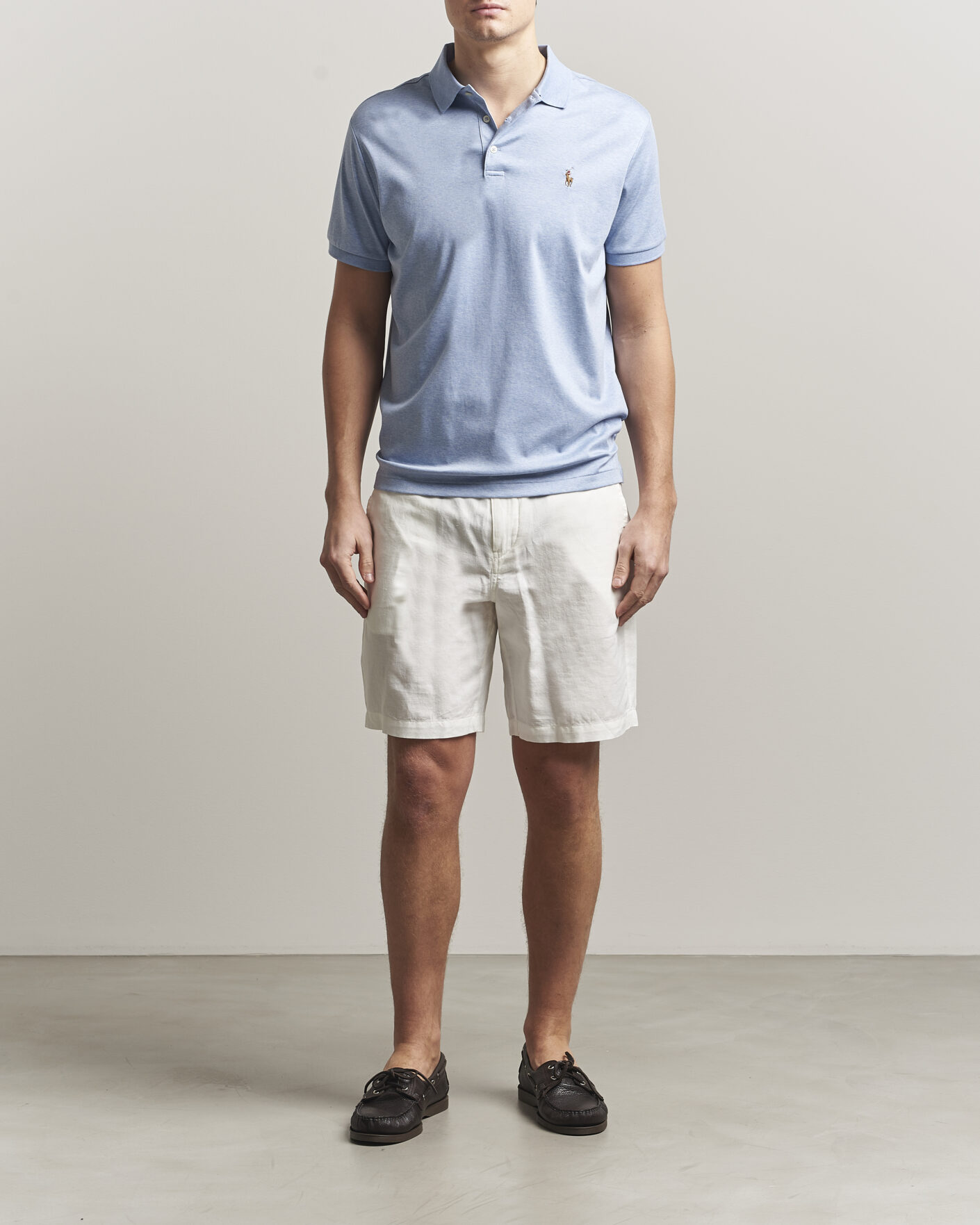 Heren | Polo's | Polo Ralph Lauren | Luxury Pima Cotton Polo Jamaica Heather