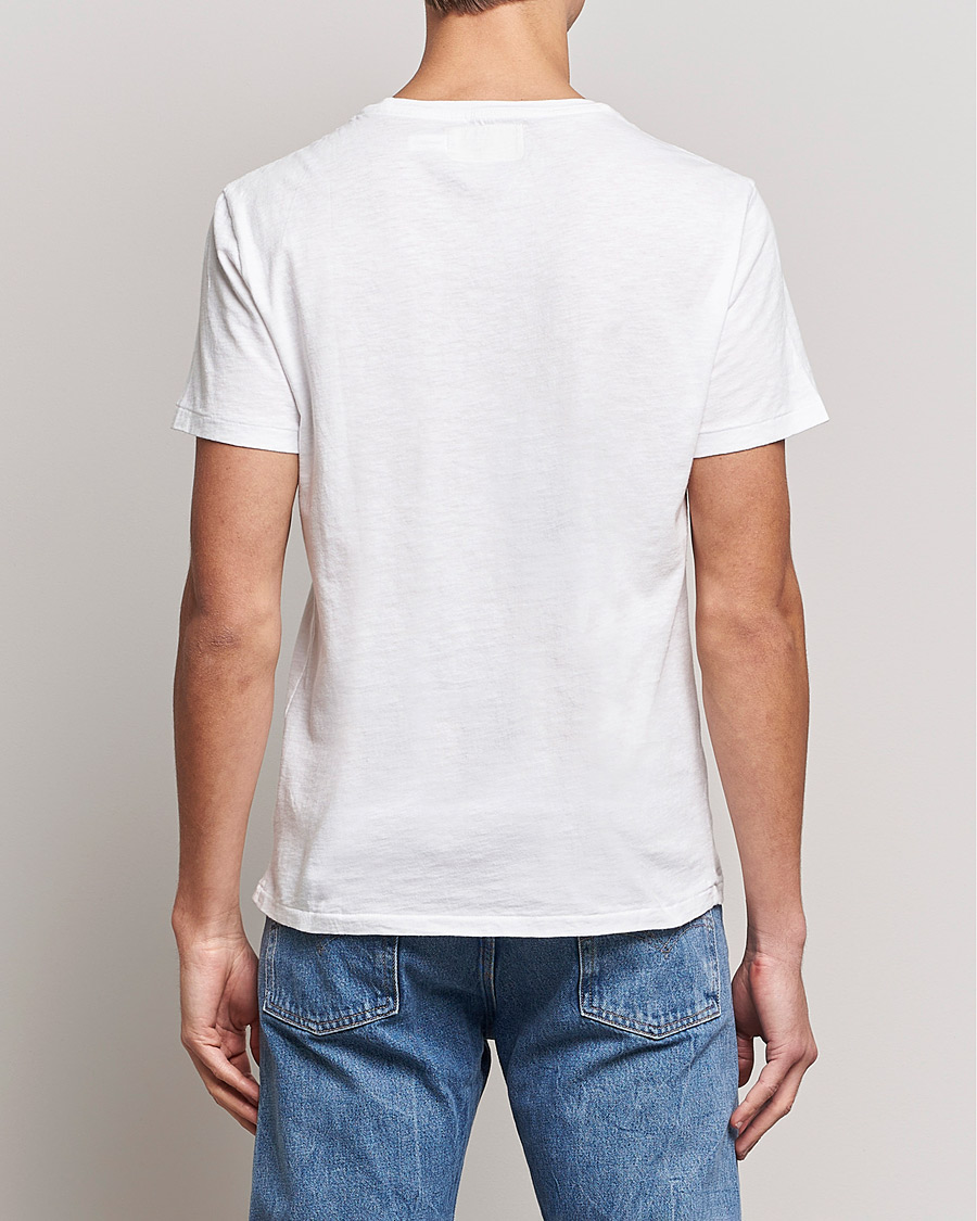 Heren | T-shirts | Polo Ralph Lauren | Washed Crew Neck Pocket Tee White