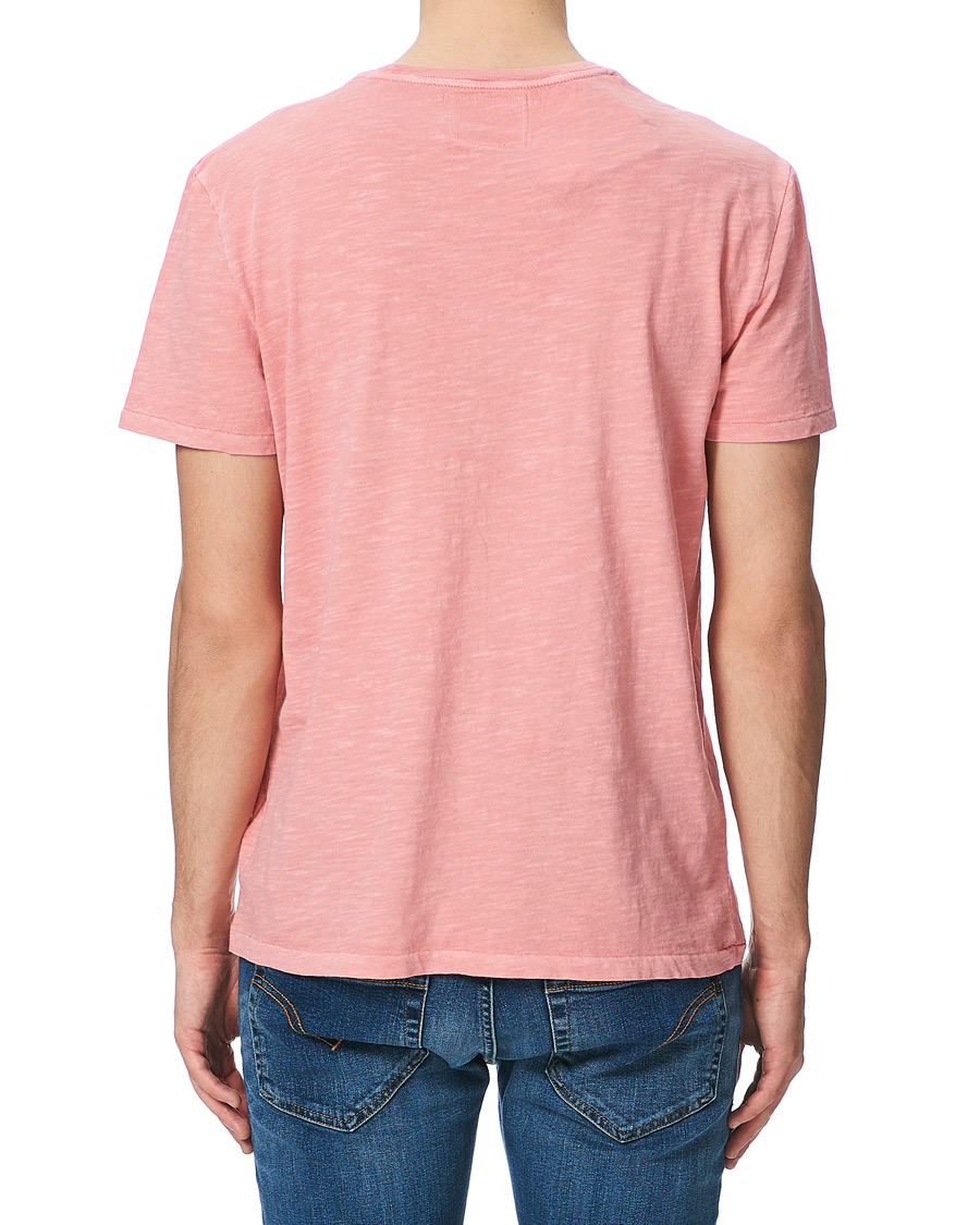 Heren | T-shirts | Polo Ralph Lauren | Washed Crew Neck Pocket Tee Desert Rose