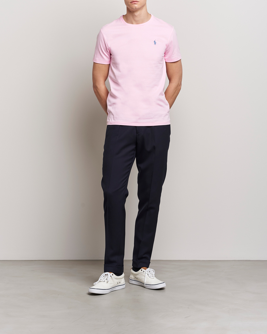Heren | T-shirts | Polo Ralph Lauren | Crew Neck T-Shirt Carmel Pink