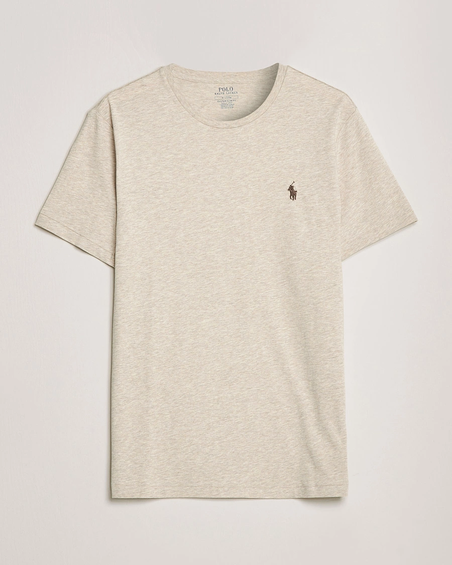 Heren | T-shirts | Polo Ralph Lauren | Crew Neck T-Shirt Expedition Dune Heather