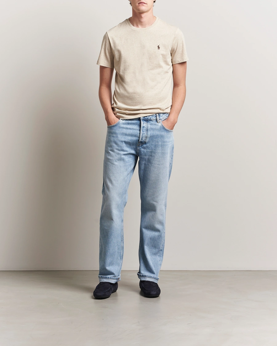 Heren | T-shirts | Polo Ralph Lauren | Crew Neck T-Shirt Expedition Dune Heather