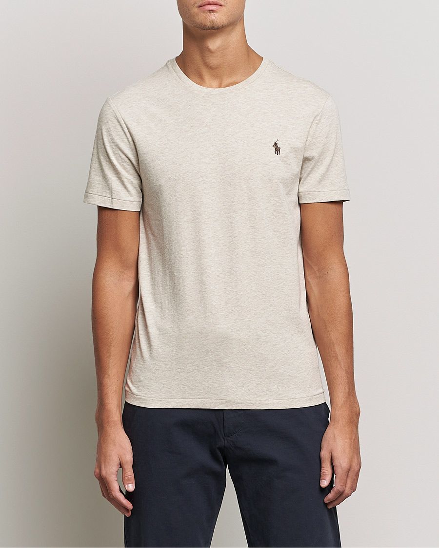 Heren | T-shirts met korte mouwen | Polo Ralph Lauren | Crew Neck T-Shirt Expedition Dune Heather