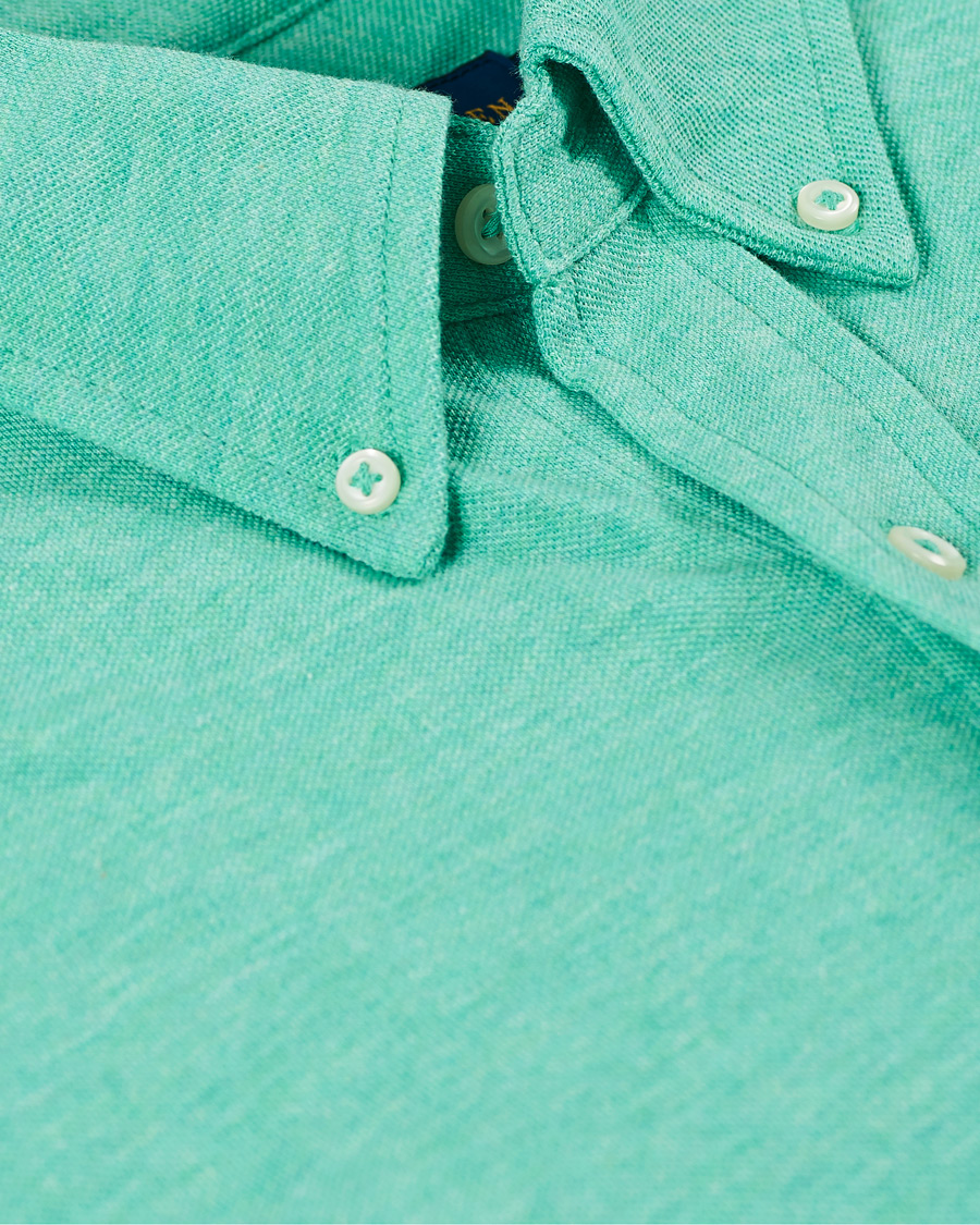 Heren | Overhemden | Polo Ralph Lauren | Featherweight Mesh Shirt Resort Green