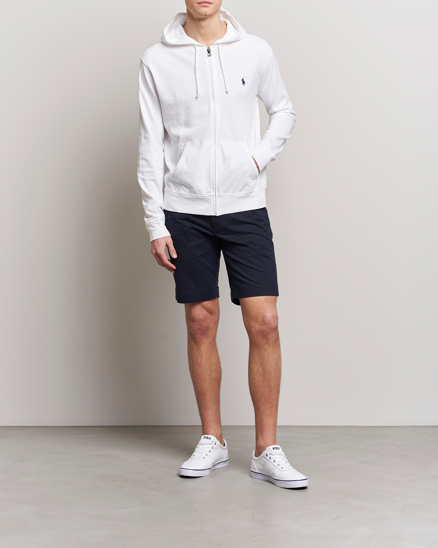 Heren | Truien | Polo Ralph Lauren | Spa Terry Full Zip Hoodie White