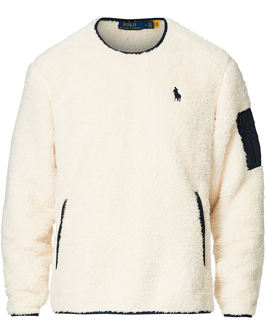 Heren | Truien | Polo Ralph Lauren | Curly Sherpa Sweater Winter Cream
