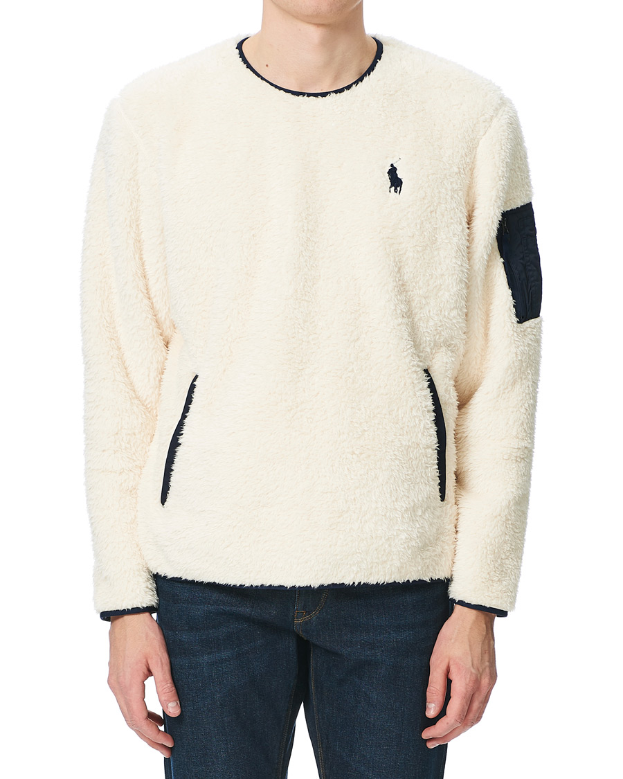Heren | Truien | Polo Ralph Lauren | Curly Sherpa Sweater Winter Cream