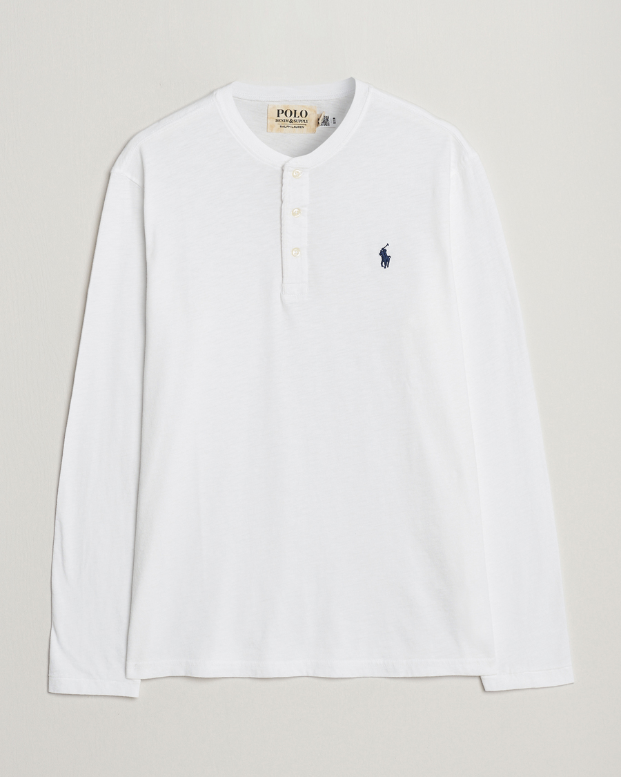 Heren | Truien | Polo Ralph Lauren | Slub Jersey Henley White