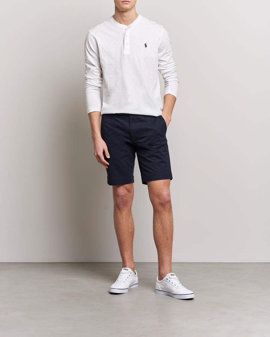 Heren | Truien | Polo Ralph Lauren | Slub Jersey Henley White