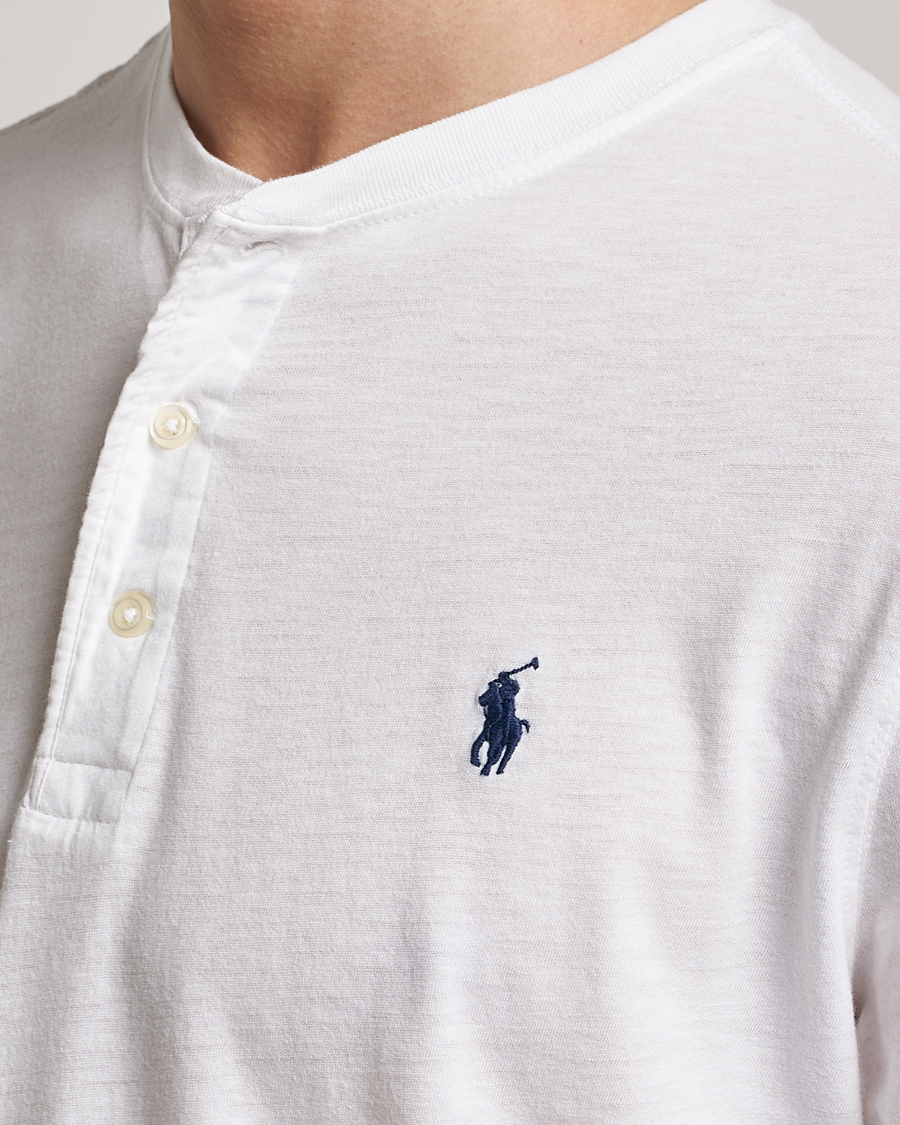 Heren | Truien | Polo Ralph Lauren | Slub Jersey Henley White