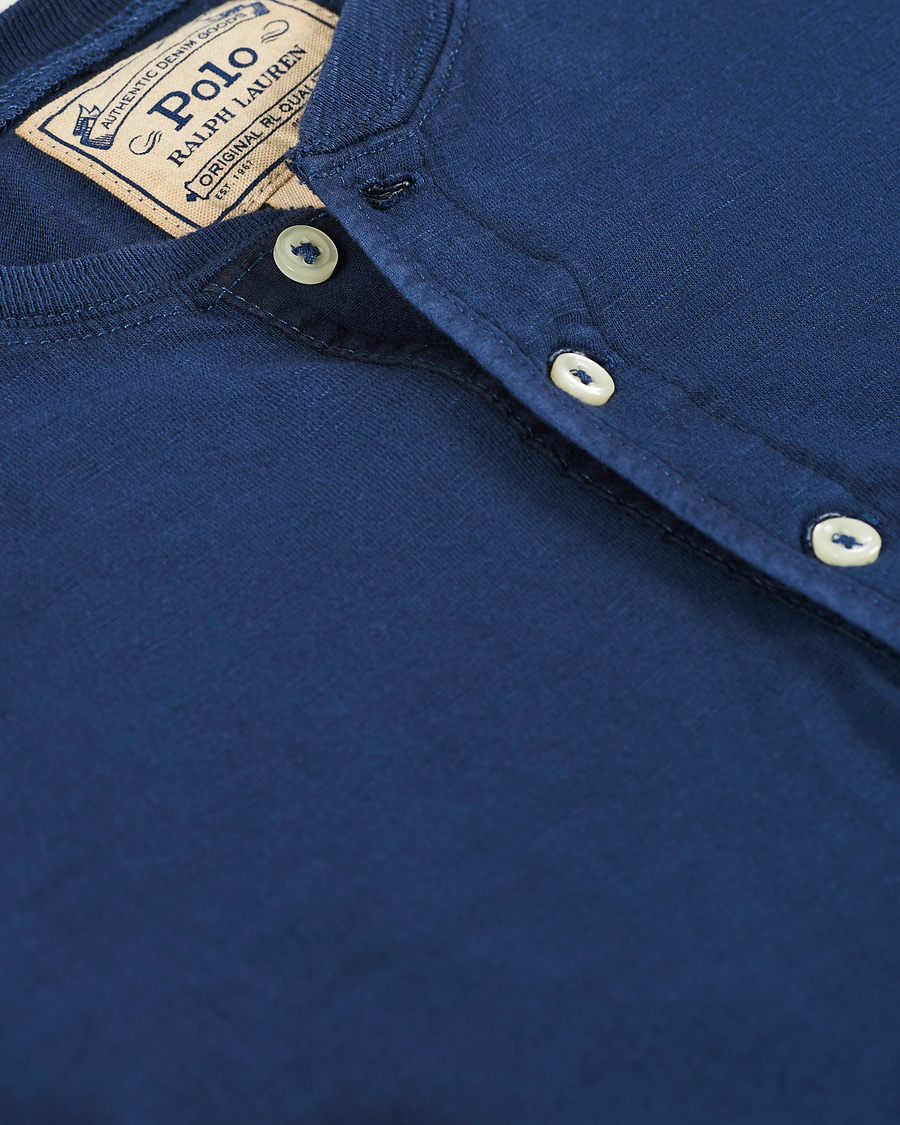 Heren | Truien | Polo Ralph Lauren | Slub Jersey Henley Cruise Navy