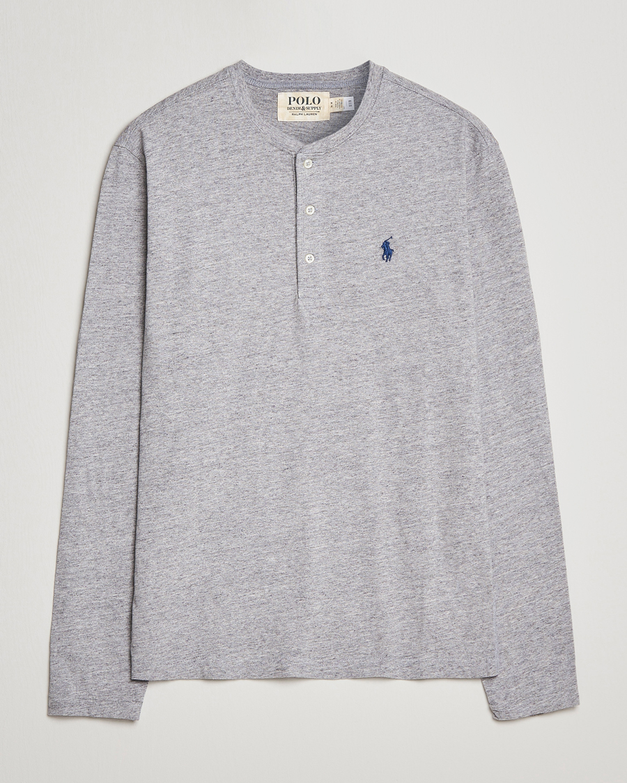 Heren | Truien | Polo Ralph Lauren | Slub Jersey Henley Dark Vintage Heather
