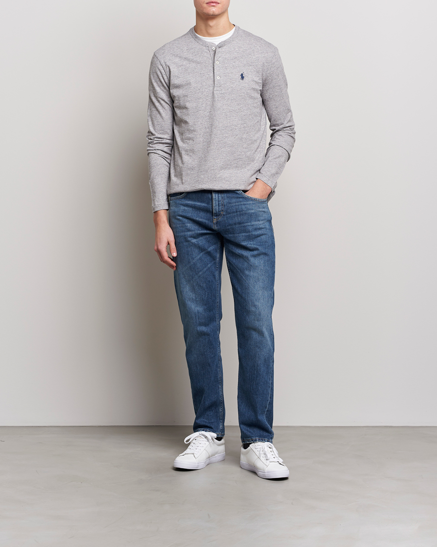Heren | Truien | Polo Ralph Lauren | Slub Jersey Henley Dark Vintage Heather
