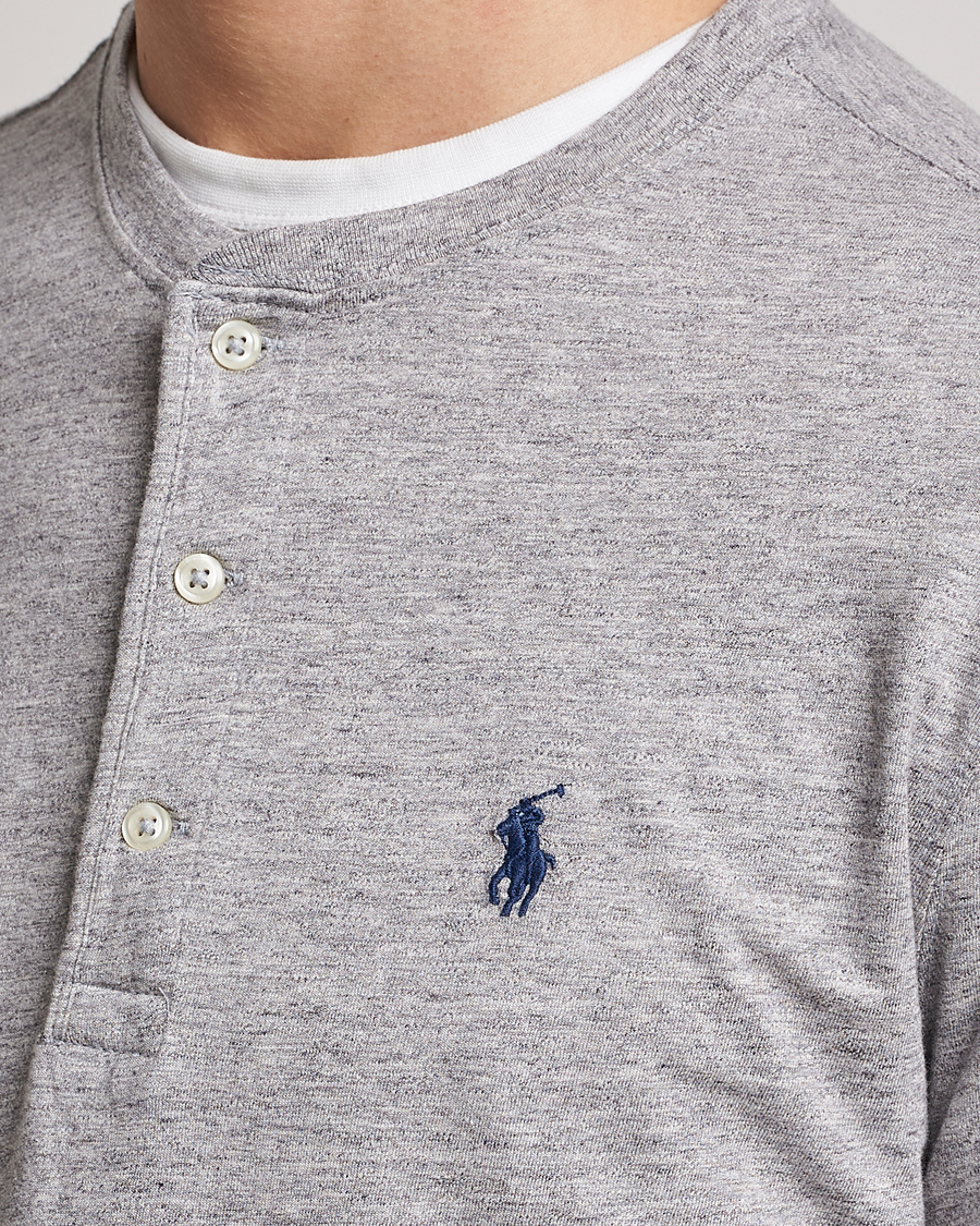 Heren | Truien | Polo Ralph Lauren | Slub Jersey Henley Dark Vintage Heather