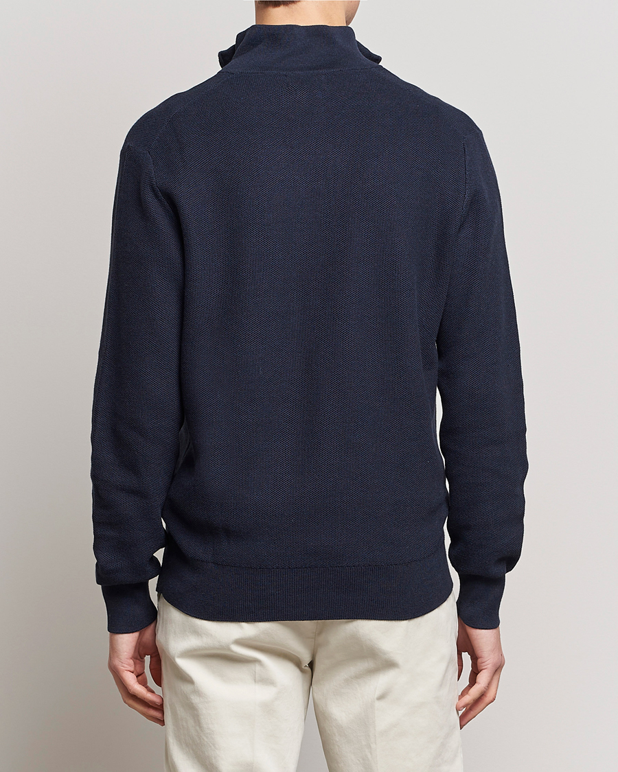 Heren | Truien | Polo Ralph Lauren | Textured Half-Zip Navy Heather