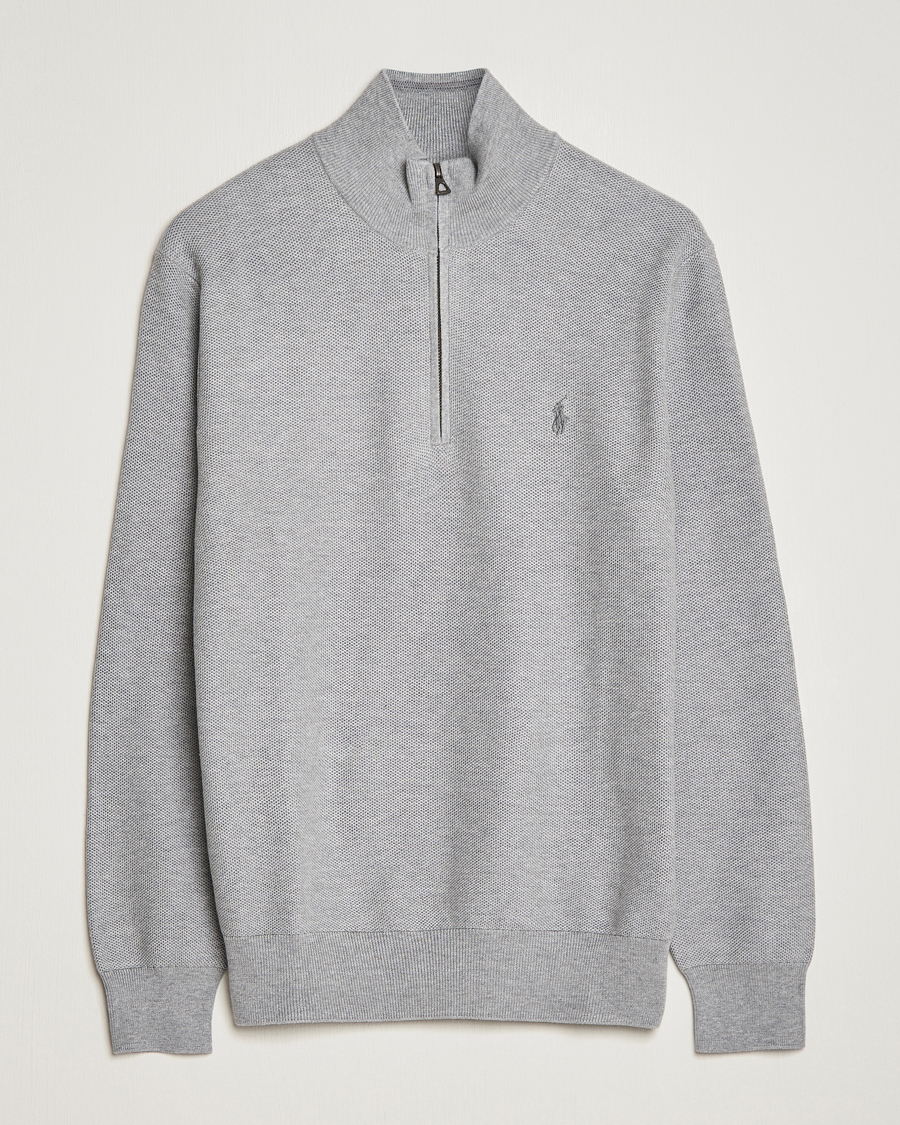 Heren | Truien | Polo Ralph Lauren | Textured Half-Zip Andover Heather