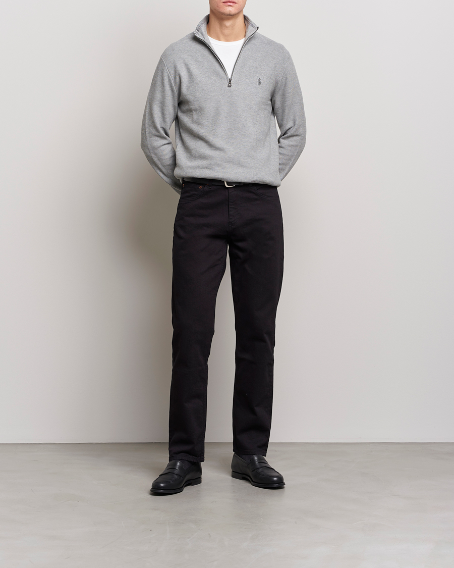 Heren | Truien | Polo Ralph Lauren | Textured Half-Zip Andover Heather