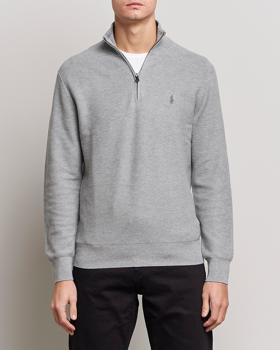Heren | Truien | Polo Ralph Lauren | Textured Half-Zip Andover Heather