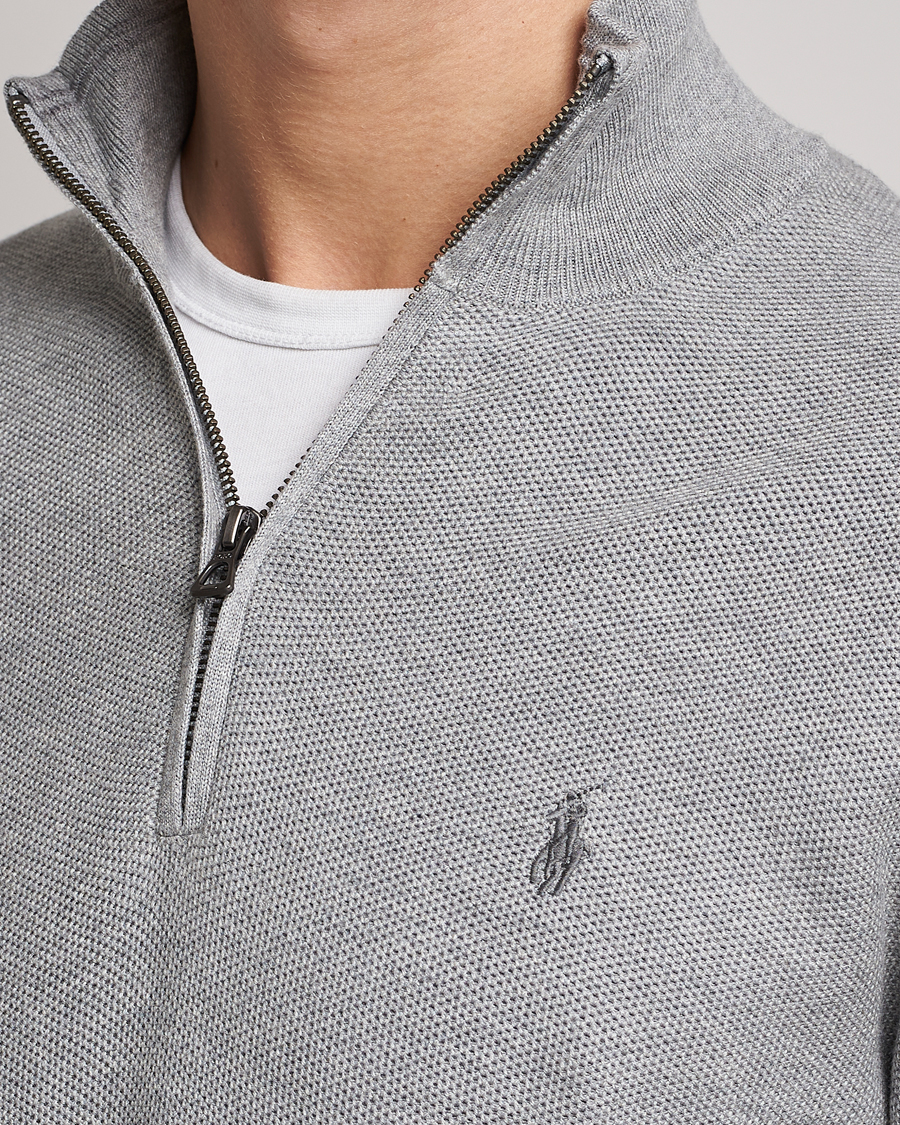 Heren | Truien | Polo Ralph Lauren | Textured Half-Zip Andover Heather
