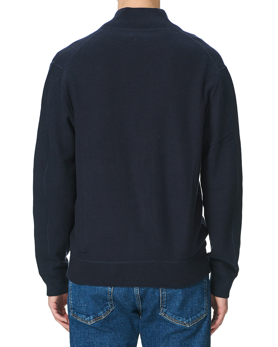 Heren | Truien | Polo Ralph Lauren | Textured Full-Zip Sweater Navy Heather