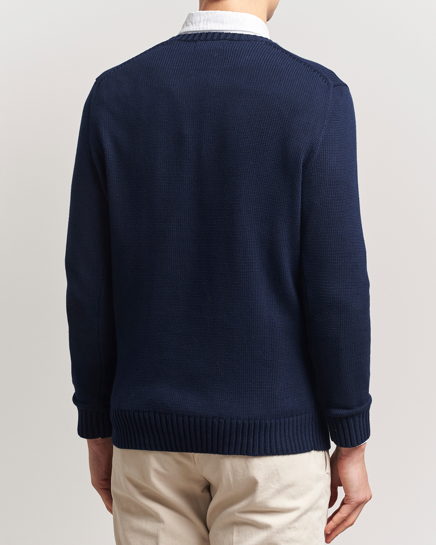 Heren | Truien | Polo Ralph Lauren | Cotton Crew Neck Sweater Hunter Navy