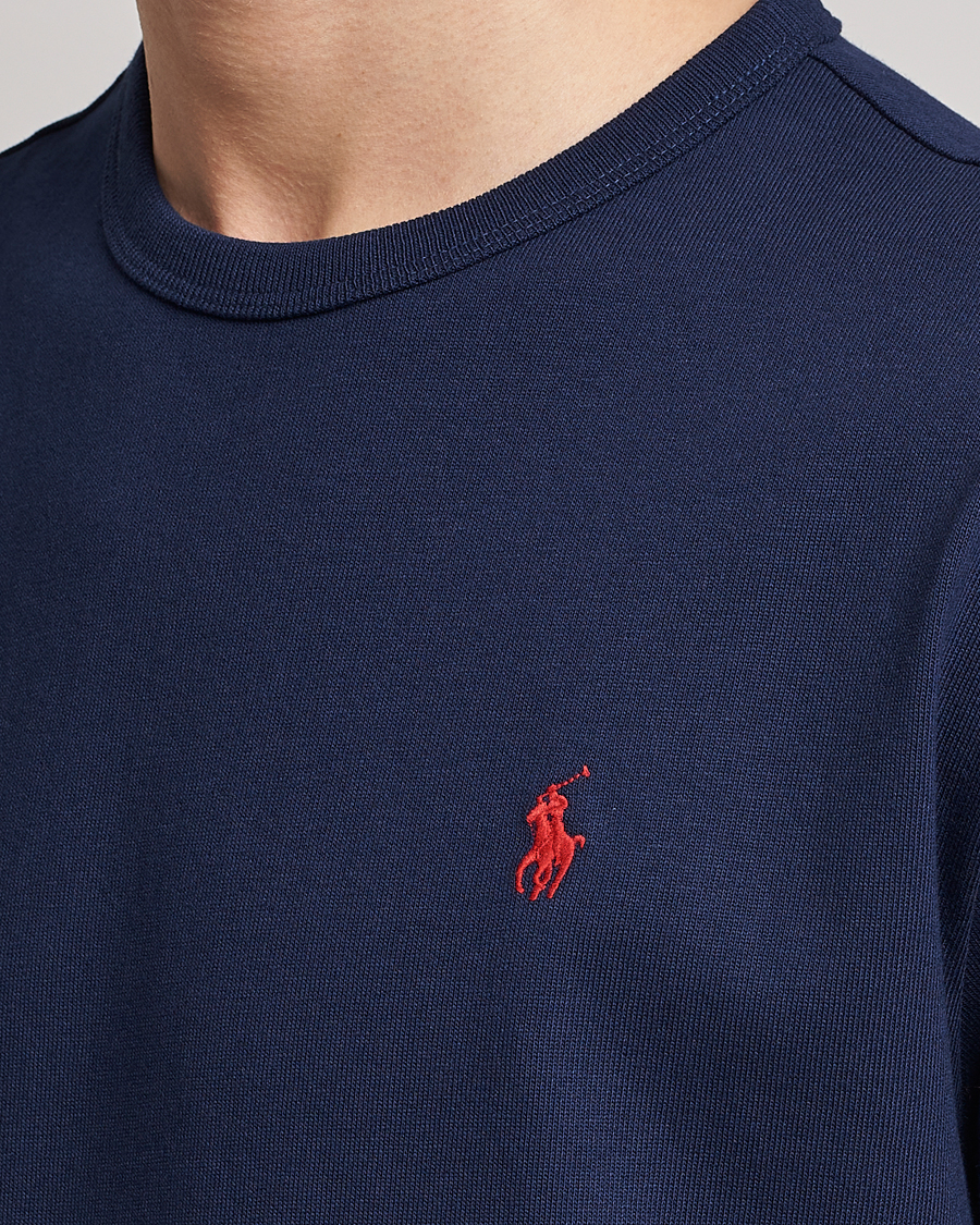 Heren | T-shirts | Polo Ralph Lauren | Heavyweight Crew Neck T-Shirt Newport Navy