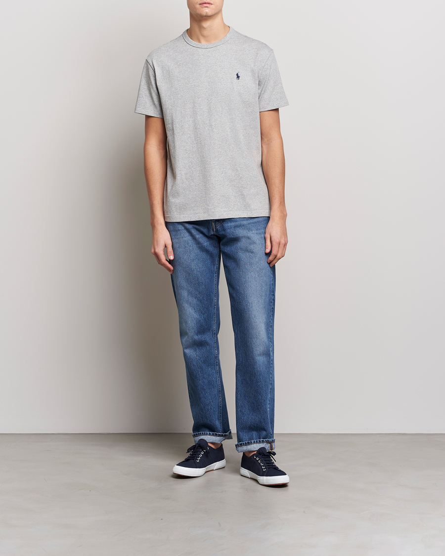 Heren | T-shirts | Polo Ralph Lauren | Heavyweight Crew Neck T-Shirt Andover Heather