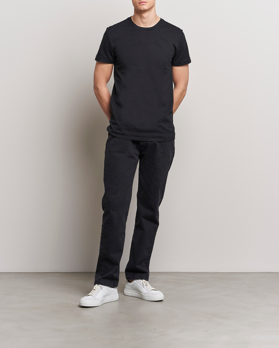 Heren | T-shirts | Polo Ralph Lauren | 3-Pack Crew Neck T-Shirt White/Black/Andover Heather