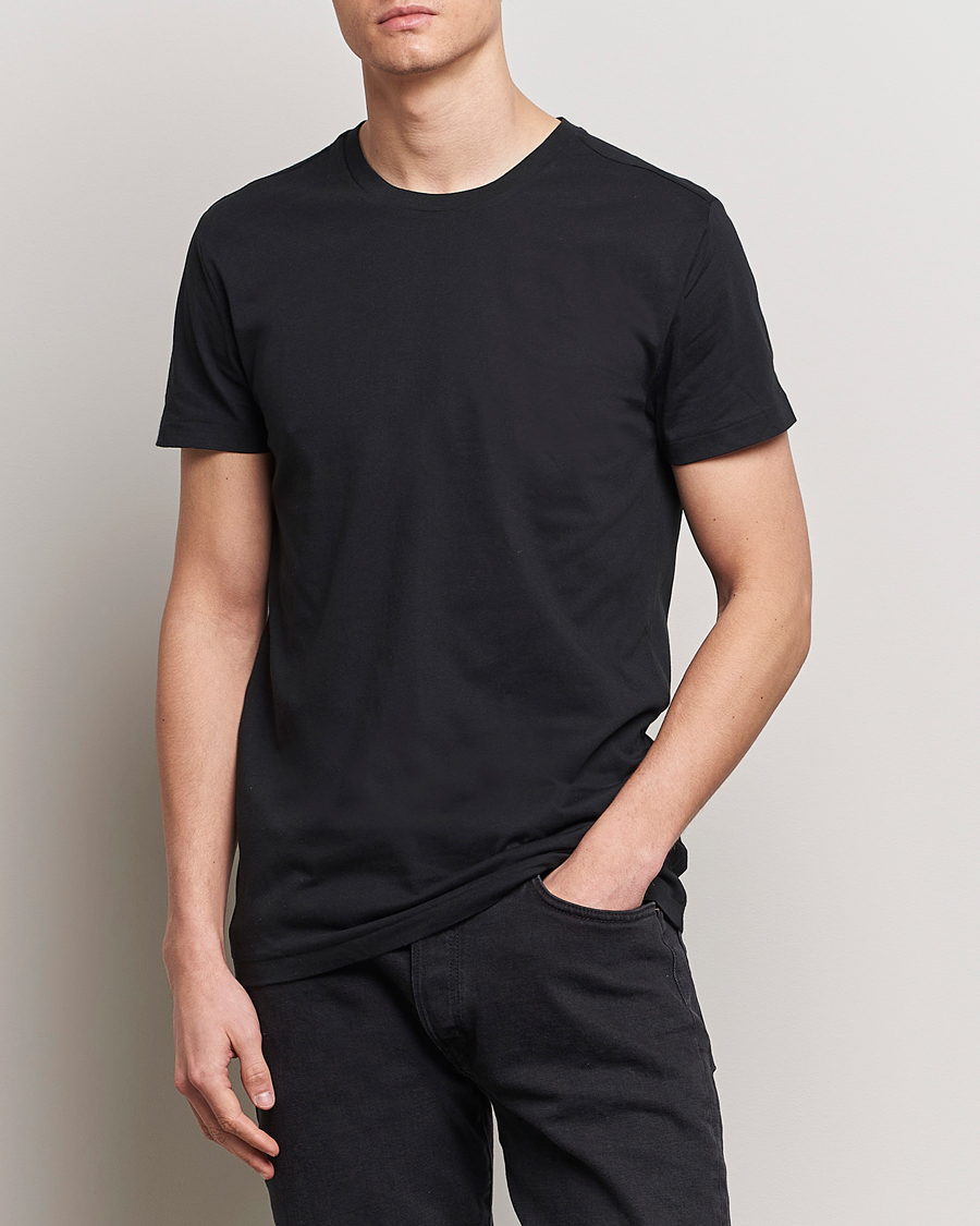 Heren | Zwarte T-shirts | Polo Ralph Lauren | 3-Pack Crew Neck Tee White/Black/Andover Heather
