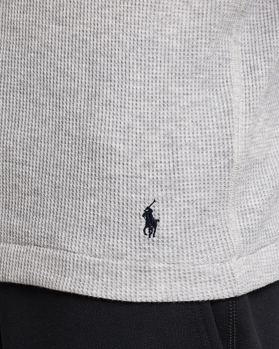 Heren | T-shirts | Polo Ralph Lauren | Waffle Long Sleeve Crew Neck English Heather