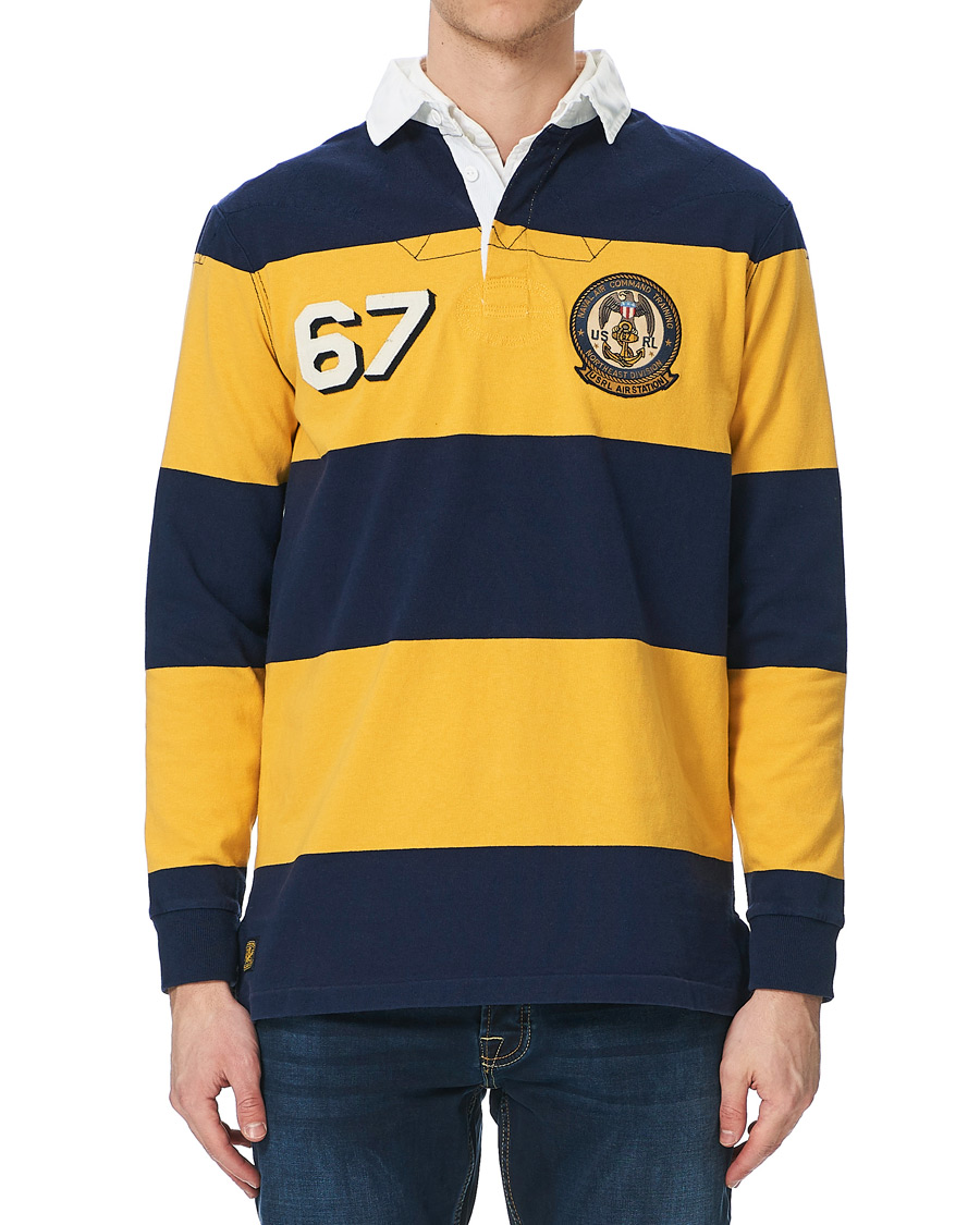 Heren | Truien | Polo Ralph Lauren | Rugger Navy/Yellow