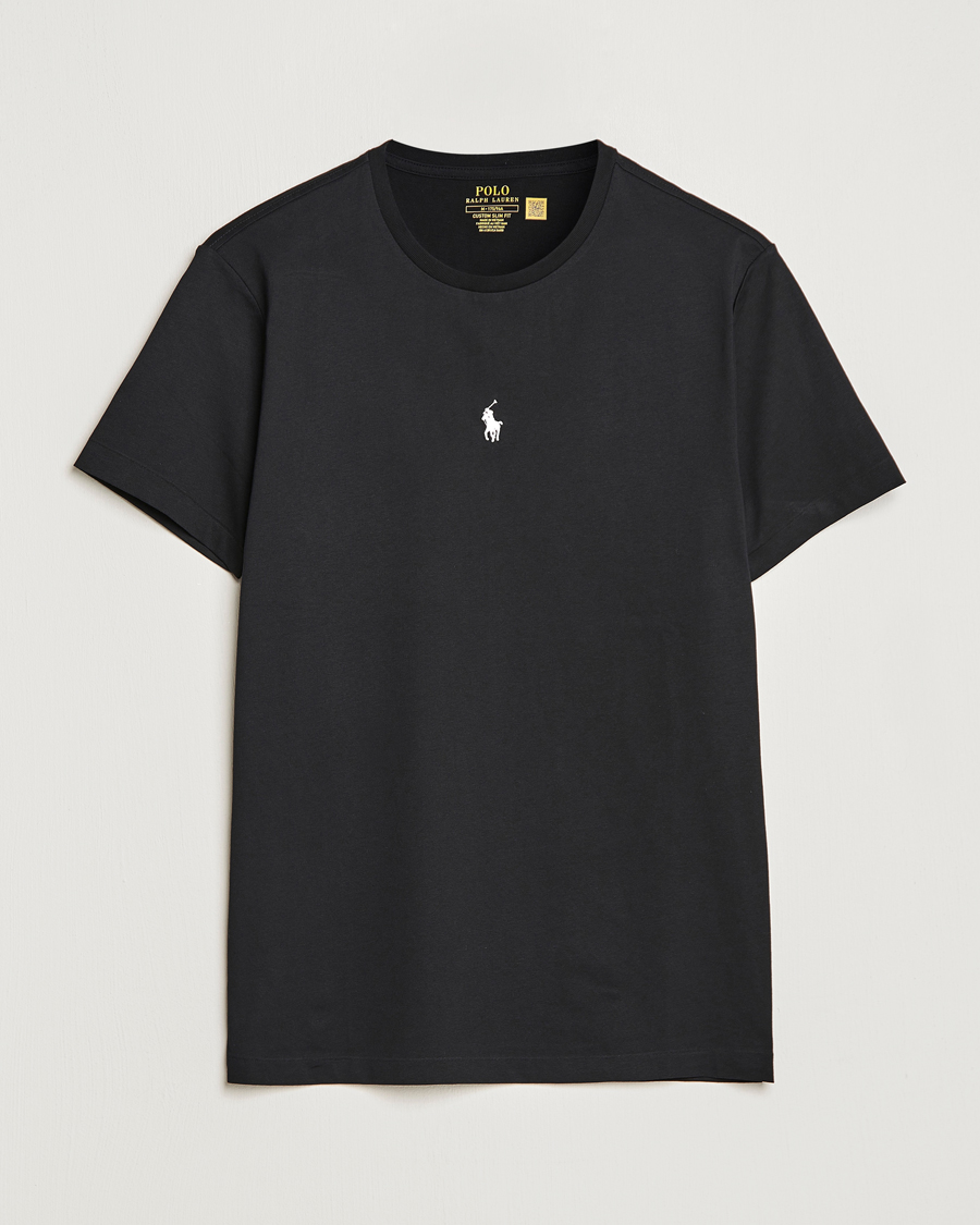 Heren | T-shirts | Polo Ralph Lauren | Chest Crew Neck Tee Black