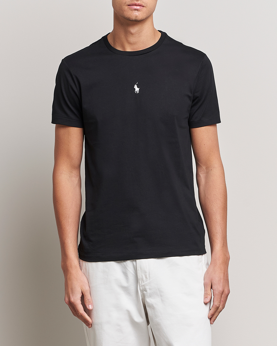 Heren | T-shirts | Polo Ralph Lauren | Chest Crew Neck Tee Black