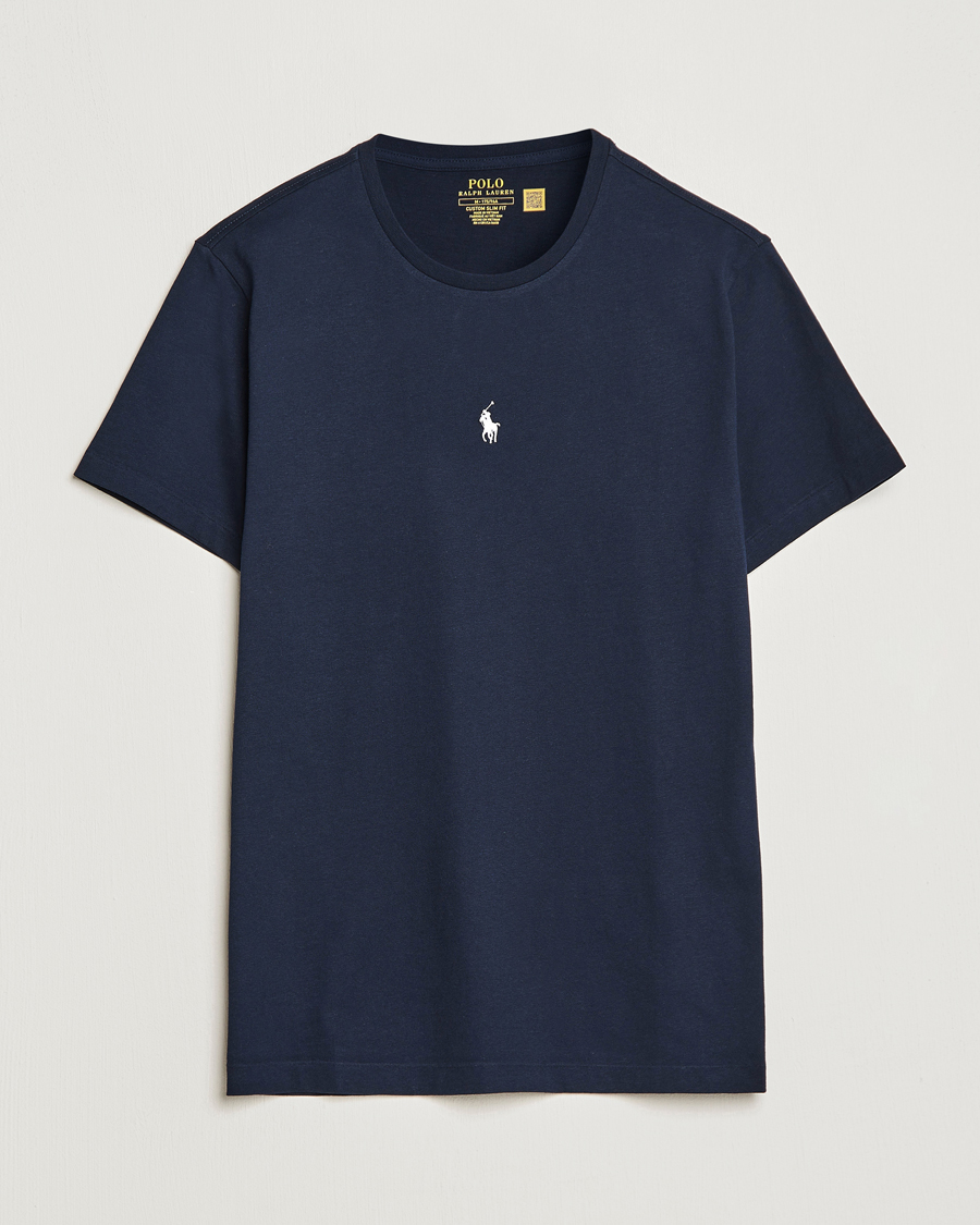 Heren | T-shirts | Polo Ralph Lauren | Chest Crew Neck Tee Aviator Navy