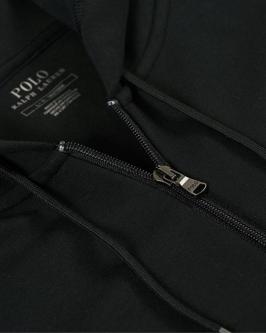Heren | Truien | Polo Ralph Lauren | Box Logo Backprint Full Zip Hoodie Black