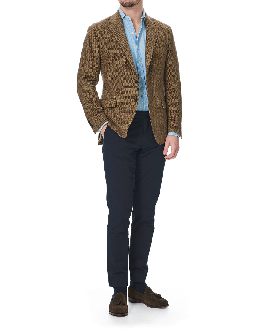 Heren | Blazers | Polo Ralph Lauren | Herringbone Blazer Brown
